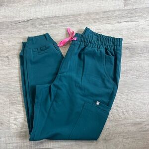 Caribbean Blue Figs relaxed joggers